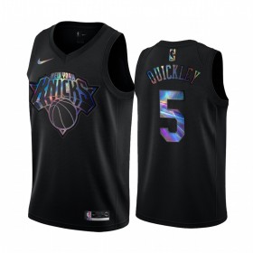 Dres New York Knicks Immanuel Quickley 5 Iridescent HWC Collection Swingman